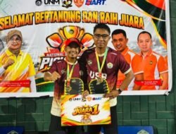 Sulawesi Barat Raih Juara Umum & Medali Emas Pickleball Piala Rektor UNM 2026